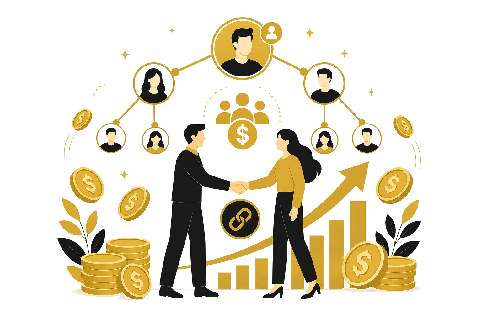 Monex1 referral program - earn passive income